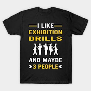 3 People Exhibition Drill T-Shirt